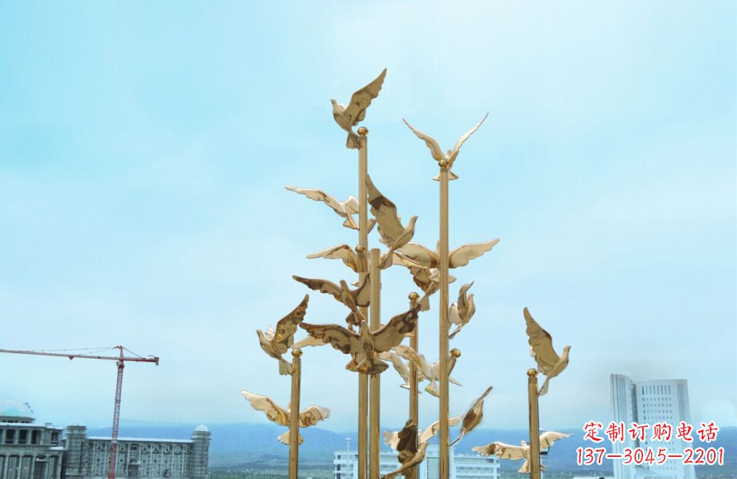 贵阳鸽子雕塑，传承着美好的历史