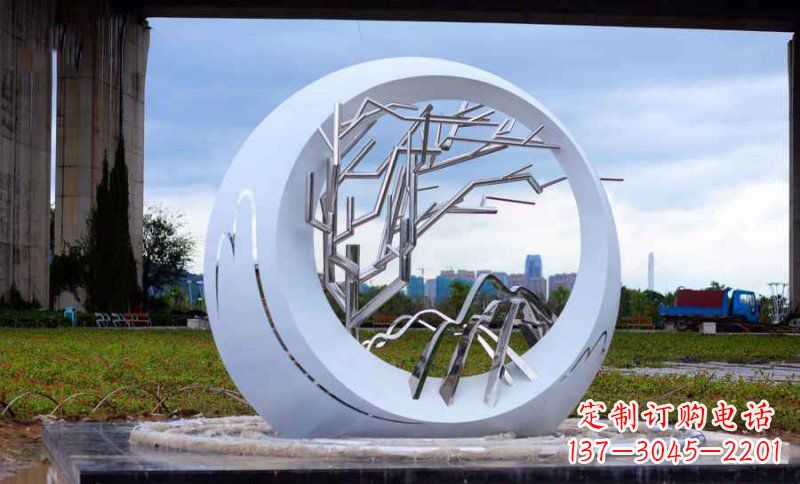 贵阳不锈钢树枝雕塑艺术与环保的完美结合