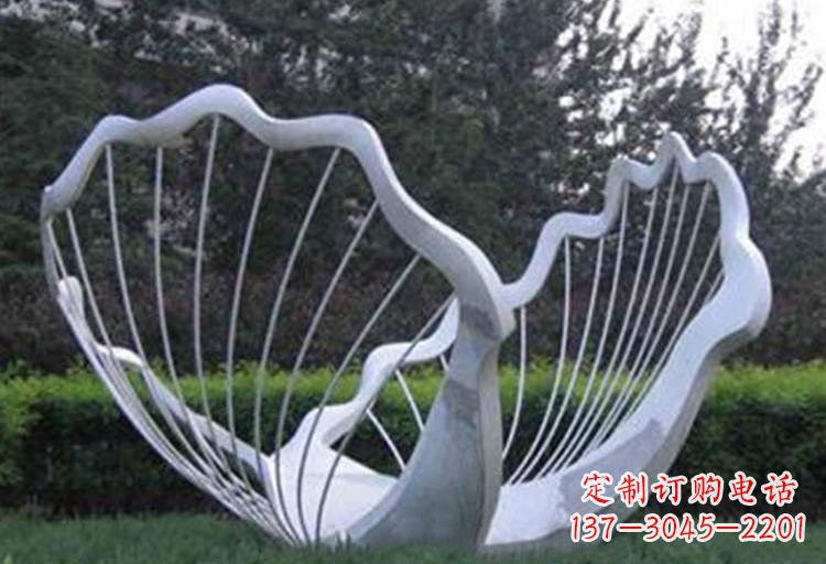 贵阳不锈钢公园的镂空贝壳雕塑