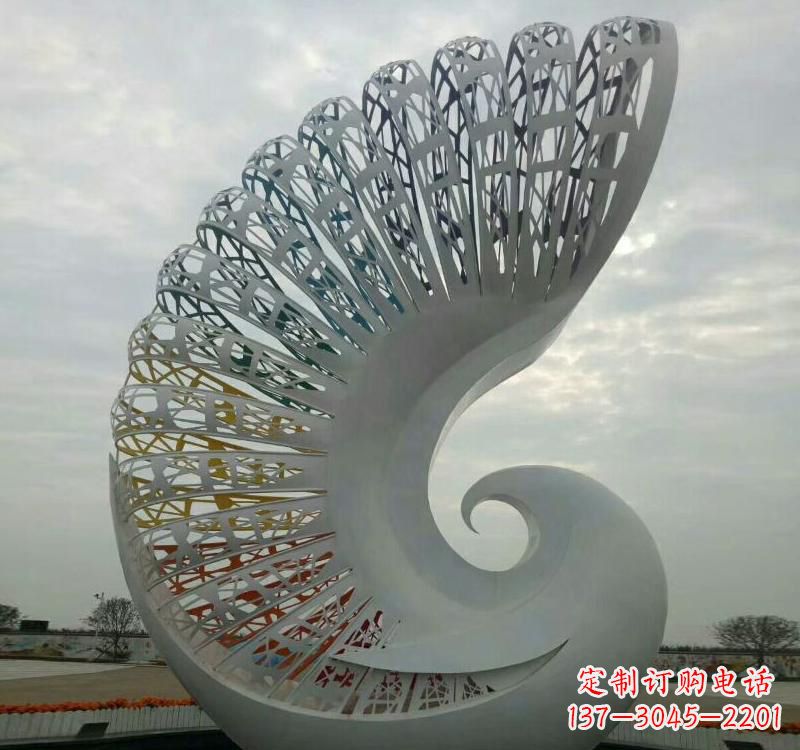 贵阳不锈钢火凤凰雕塑