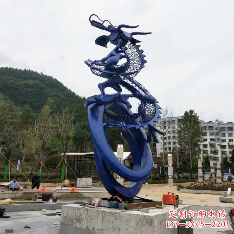 贵阳不锈钢动物雕塑——点缀公园园林