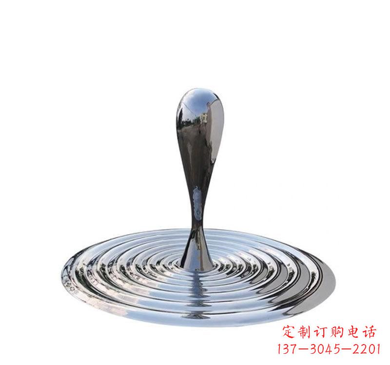 贵阳不锈钢景区水滴雕塑