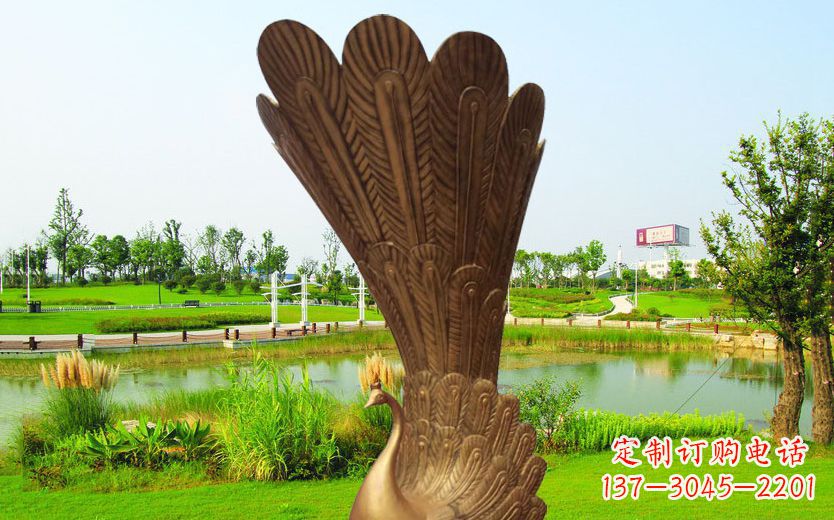 贵阳不锈钢孔雀展翅高飞