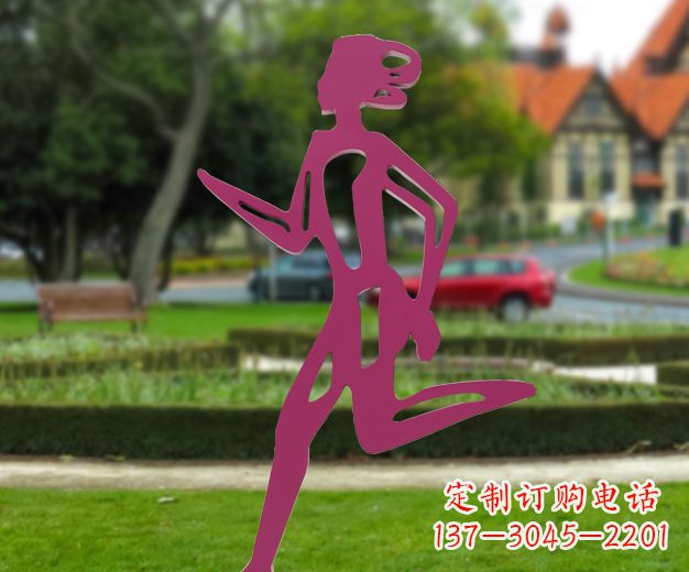 贵阳精美不锈钢女人雕塑