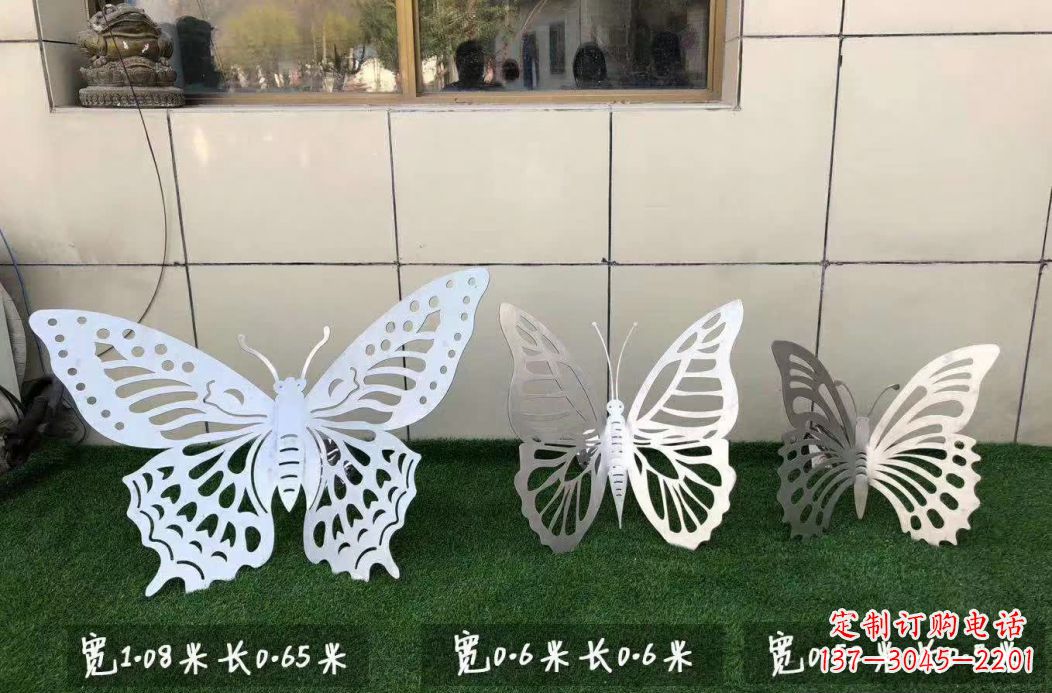 贵阳不锈钢镂空蝴蝶公园雕塑——精美绝伦