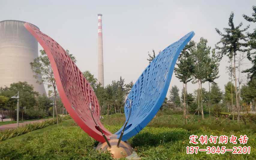 贵阳不锈钢镂空七星瓢虫雕塑