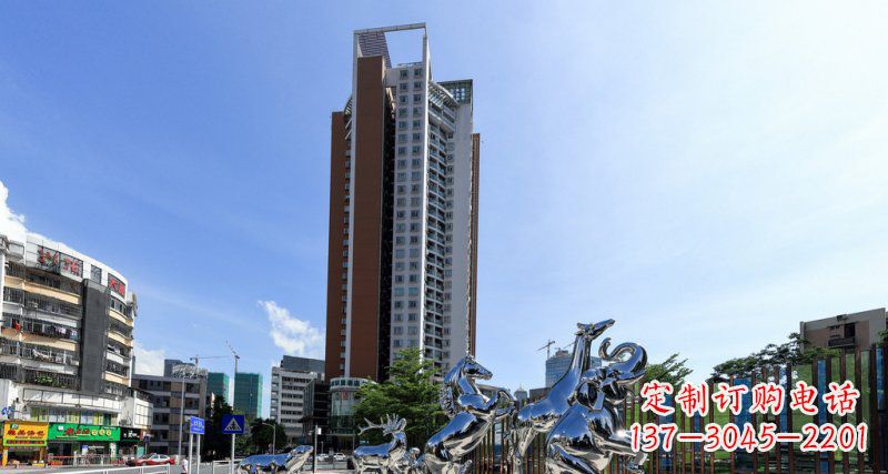 贵阳不锈钢大象雕塑集美观与功能于一体