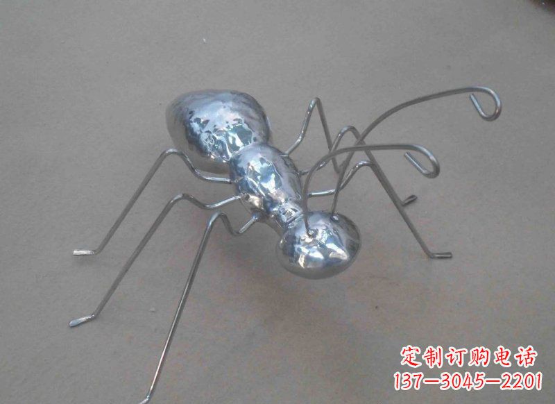 贵阳不锈钢蚂蚁公园动物雕塑一种具有艺术价值的蚂蚁雕塑