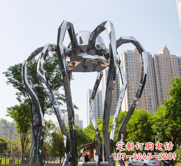 贵阳精致的不锈钢螃蟹雕塑