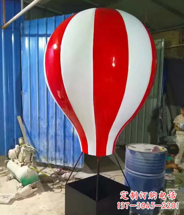 贵阳新题目美丽的不锈钢气球雕塑