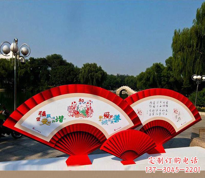 贵阳不锈钢价值观雕塑——见证社会主义核心价值观