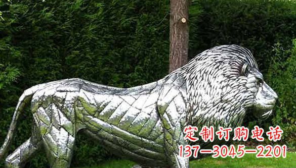 贵阳不锈钢狮子雕塑拥有经典古典风格