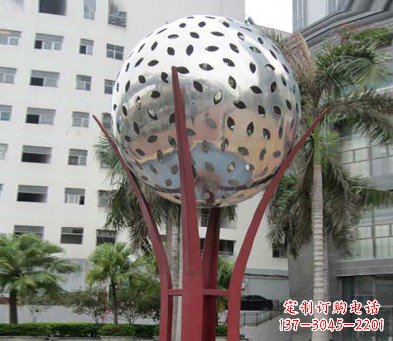 贵阳镂空树叶雕塑——给校园景观增添灵动之美
