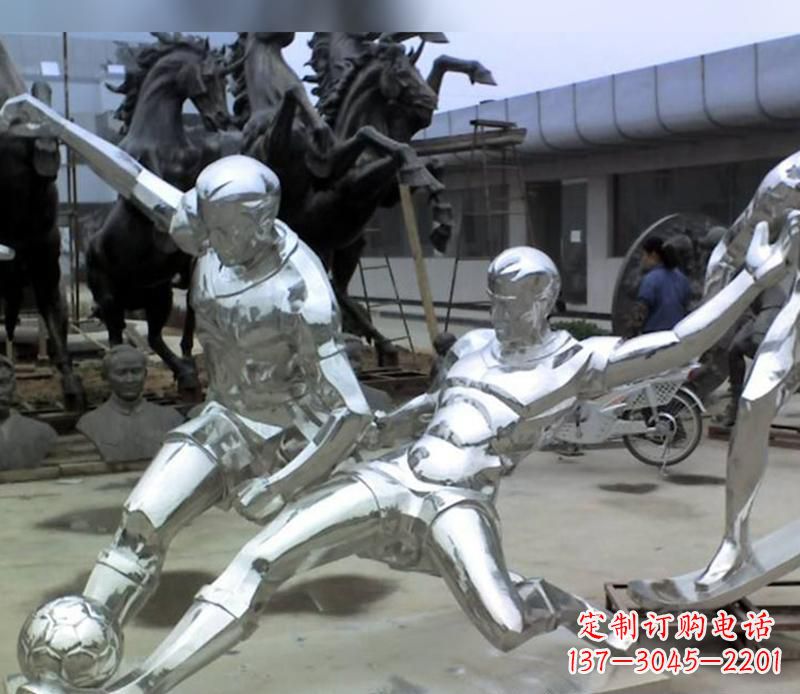 贵阳足球运动雕塑