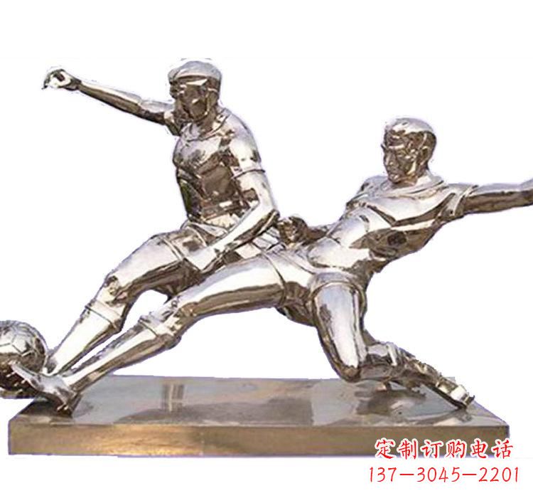 贵阳不锈钢足球雕塑精美的艺术品