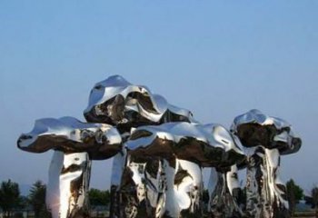 贵阳不锈钢蘑菇雕塑——一次惊艳的艺术之旅