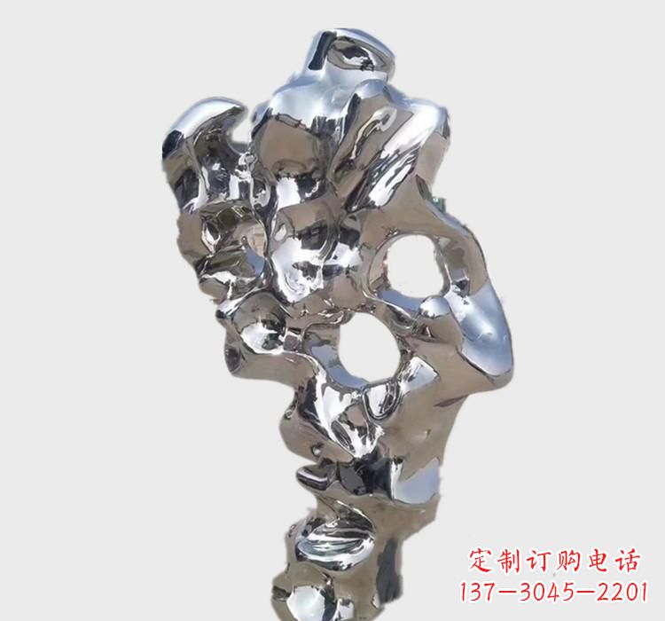 贵阳不锈钢太湖石雕塑艺术的精致表现