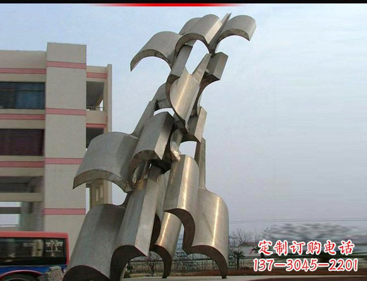 贵阳不锈钢书籍雕塑——记录着校园文化的精彩历史