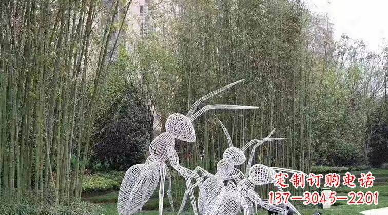 贵阳不锈钢艺术蚂蚁雕塑