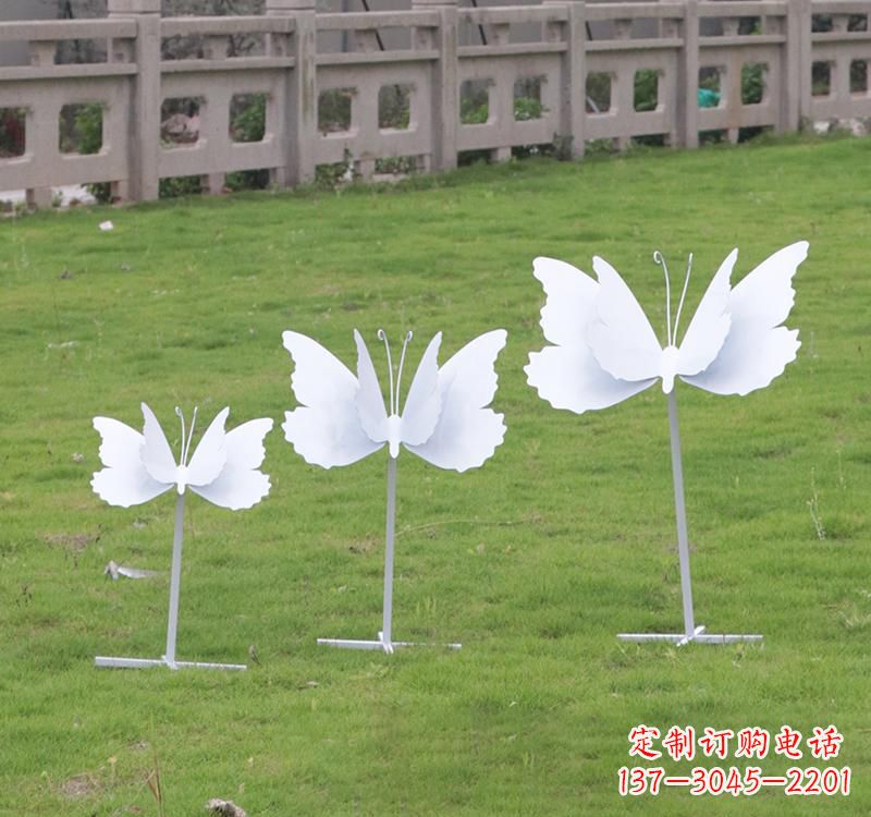 贵阳不锈钢艺术之美蝴蝶雕塑