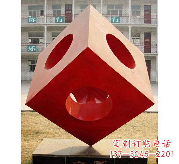 贵阳不锈钢魔方雕塑展现精致与艺术