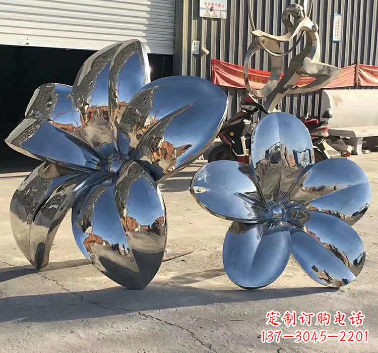 贵阳不锈钢荷花雕塑美丽又耐用