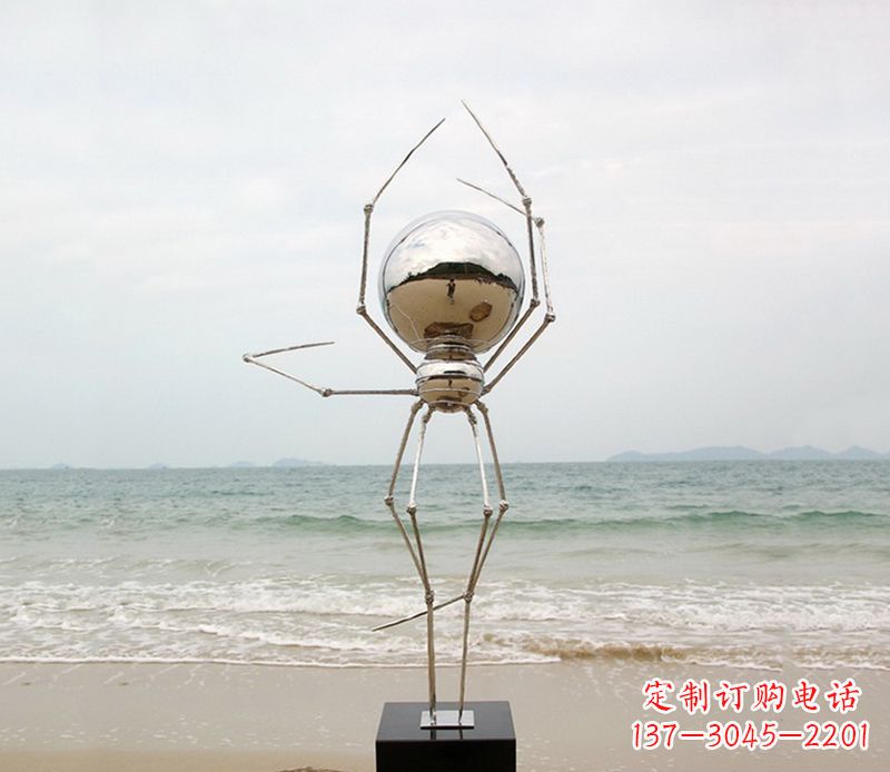 贵阳不锈钢的蜘蛛侠雕塑
