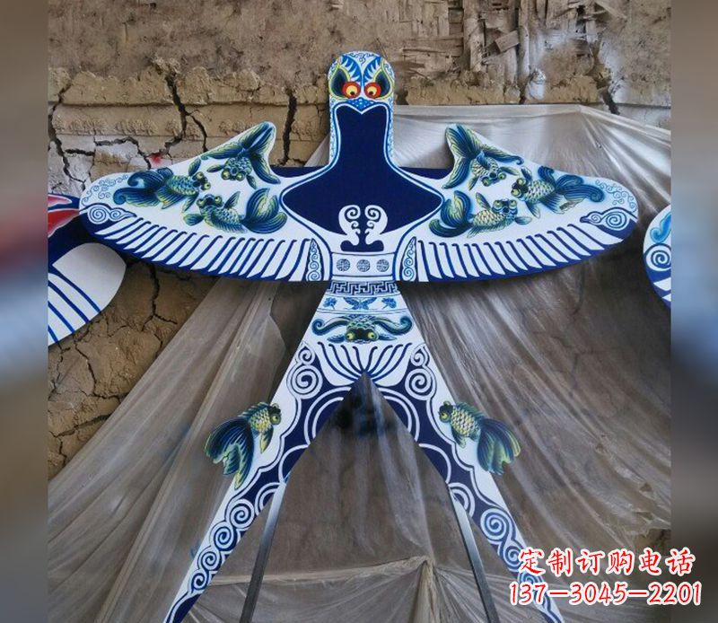 贵阳不锈钢蜘蛛侠风筝雕塑的象征