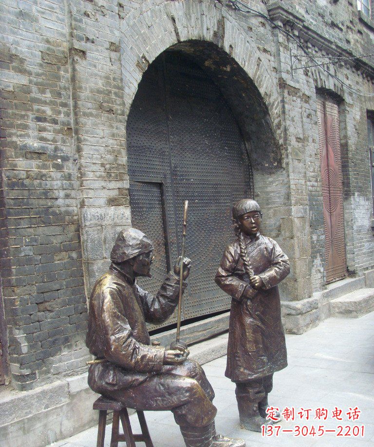 贵阳二胡铜雕艺术形式的精髓
