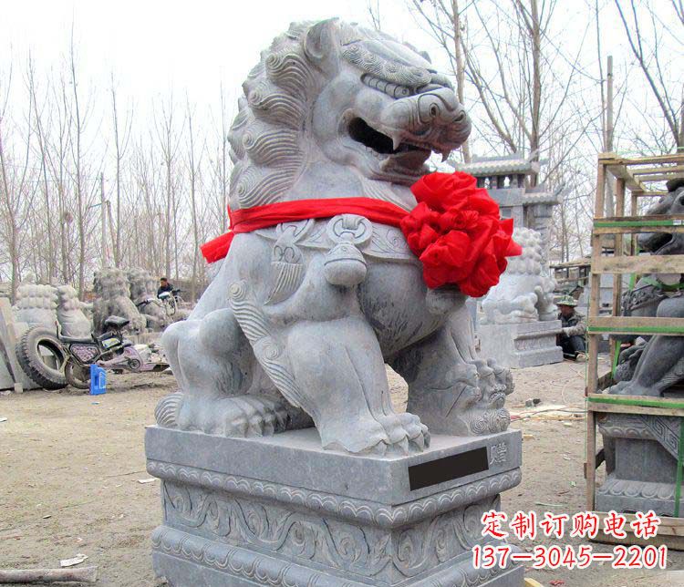 贵阳雄壮狮子石雕——欢迎来到宁波