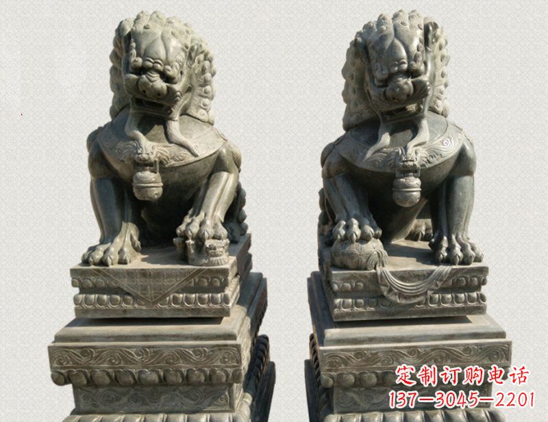 贵阳狮子雕塑象征王者风范