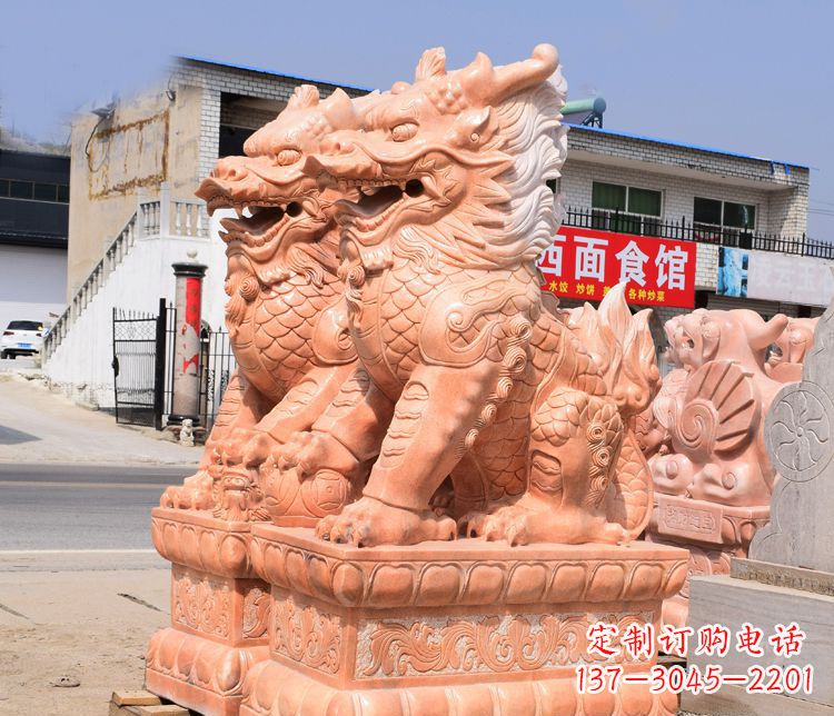 贵阳传说中的麒麟雕塑