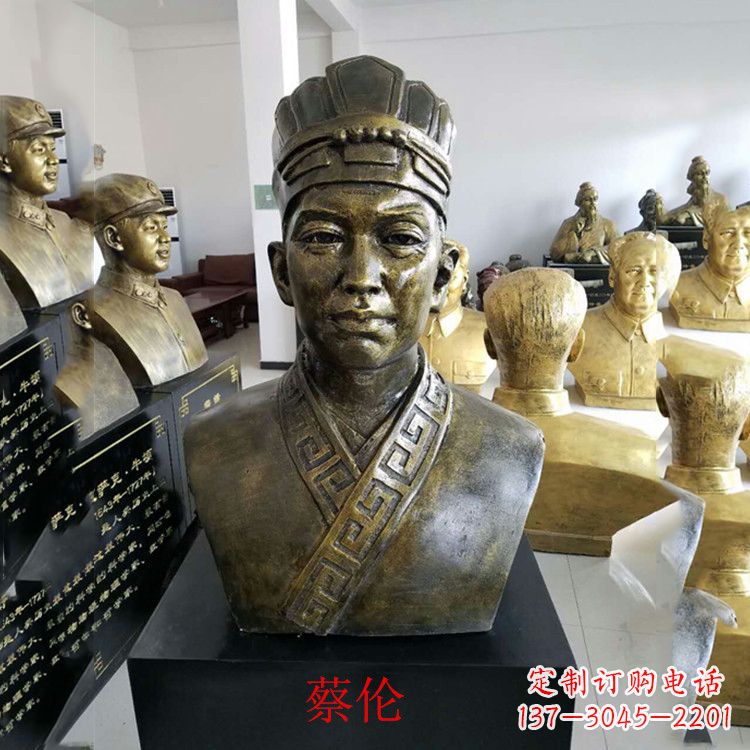 贵阳蔡伦雕塑一件传承历史的艺术珍品