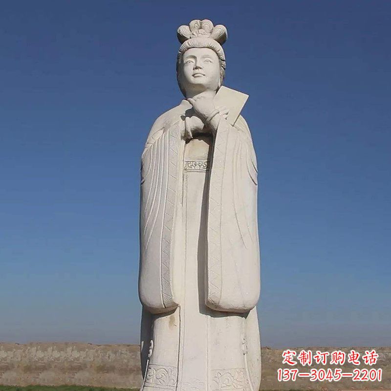 贵阳蔡琰蔡文姬雕塑-大型历史名人东汉著名才女文学家雕像