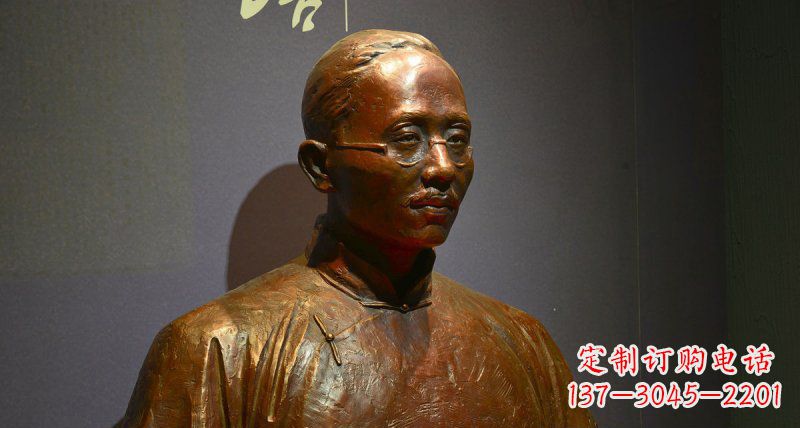 贵阳蔡元培名人胸像铜雕