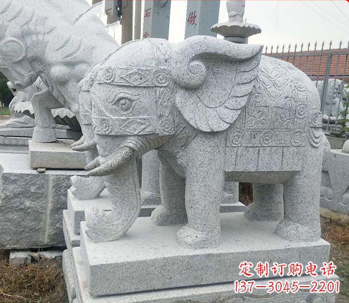贵阳藏传佛教大象雕塑