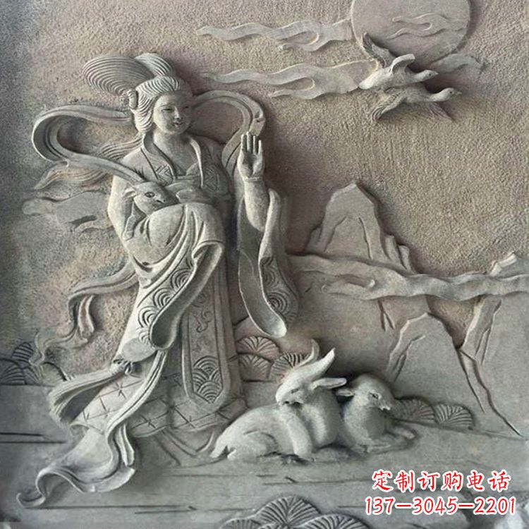 贵阳月神太阴星君嫦娥雕塑