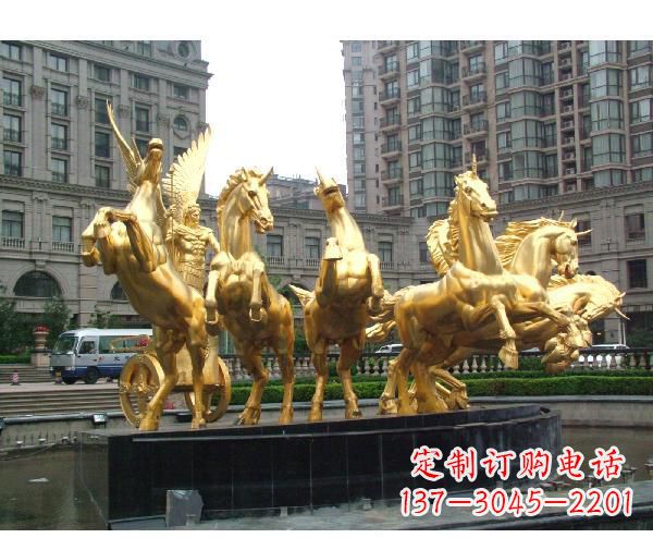 贵阳阿波罗的象征——青铜雕塑