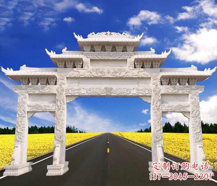 贵阳城市牌楼石雕——把文化传承到实体之中