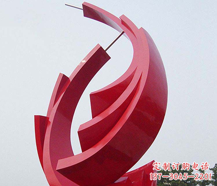贵阳不锈钢帆船雕塑象征着永恒的美丽