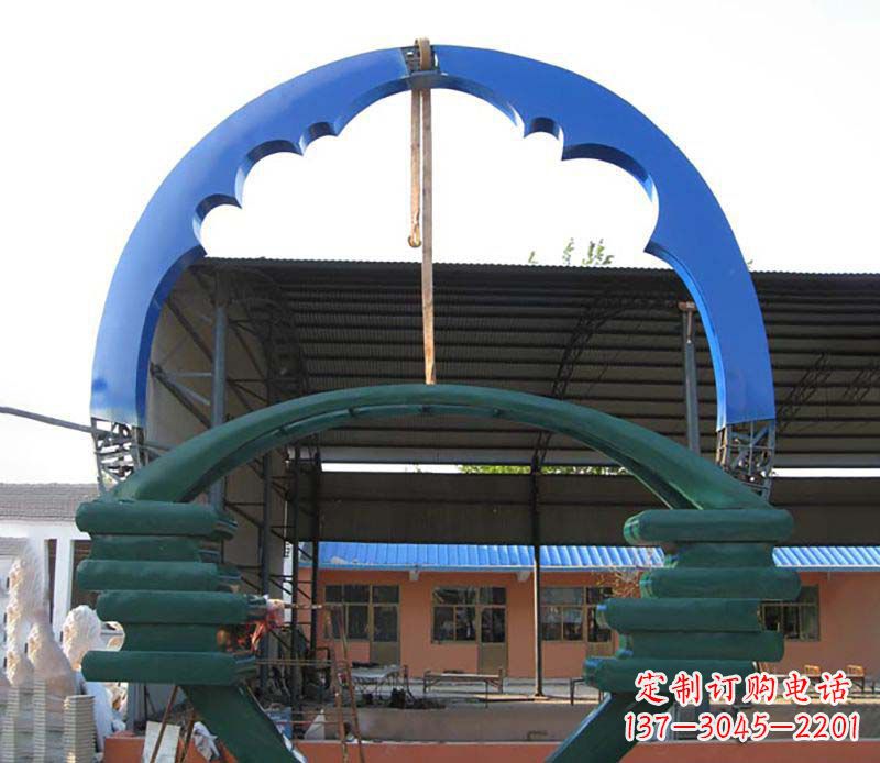 贵阳精致的不锈钢圆环雕塑