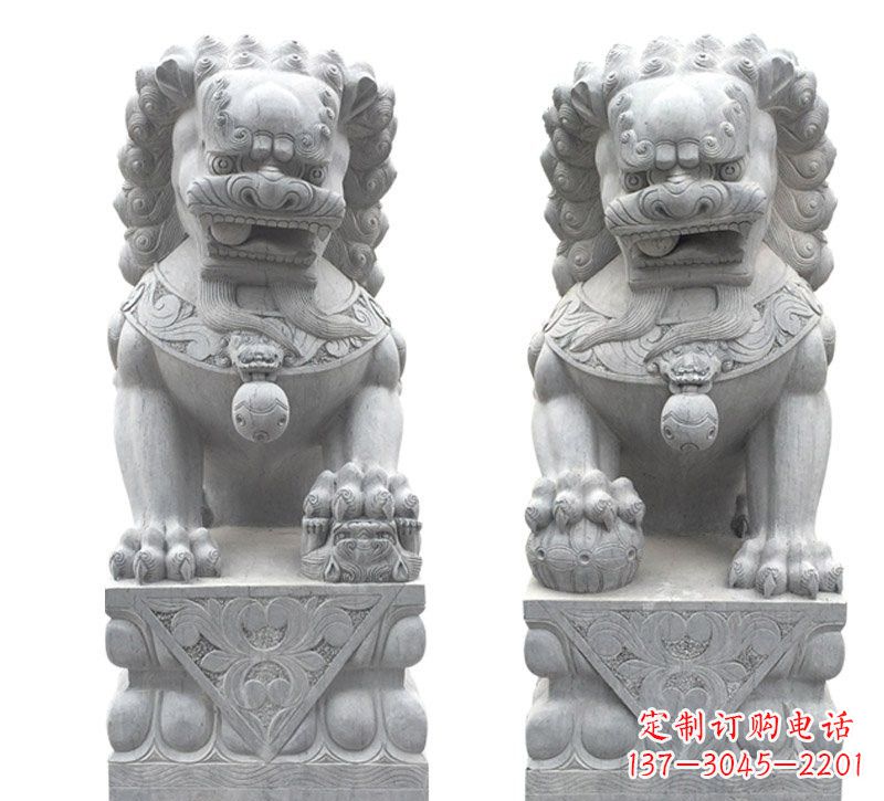贵阳传统狮子石雕