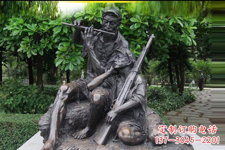 贵阳红军战士雕塑——抒发军旅情怀