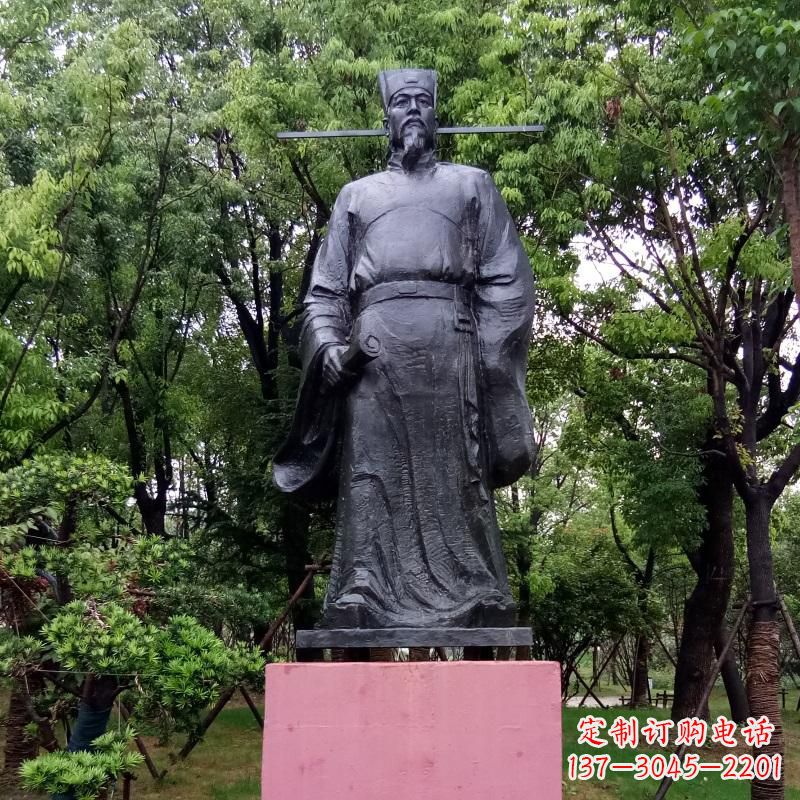 贵阳铜雕陶渊明——传承古代文学精髓