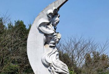 贵阳嫦娥奔月传承中国传统文化的雕塑之美