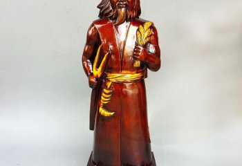 贵阳神农氏铜像传承炎帝文化的艺术之作