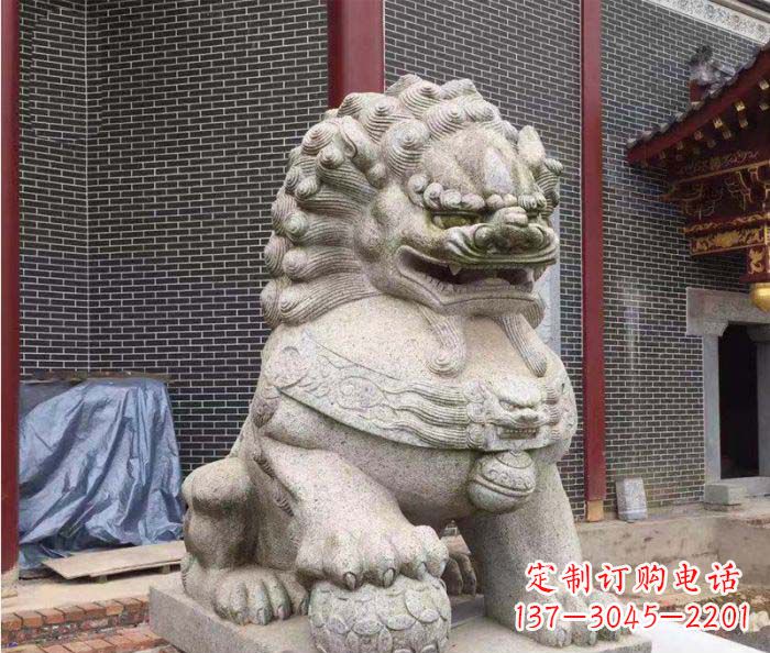 贵阳巨型大理石狮子雕塑