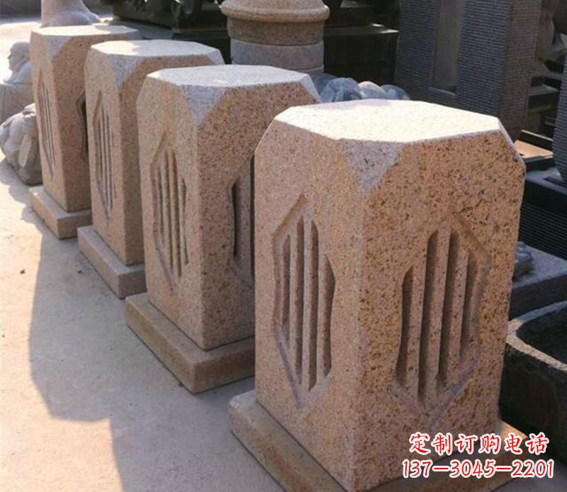 贵阳精美的大理石灯雕塑