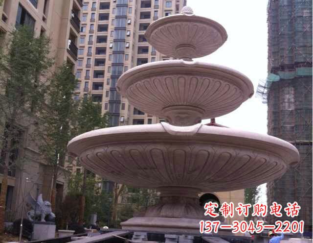 贵阳大理石大型喷泉石雕宏伟精美的艺术之作