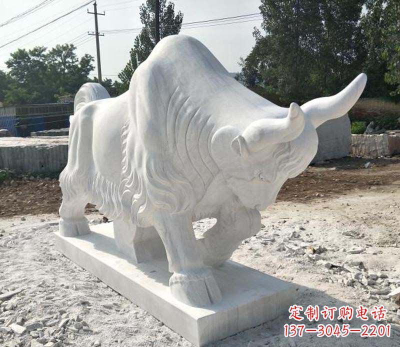 贵阳大理石动物雕塑美丽的艺术品
